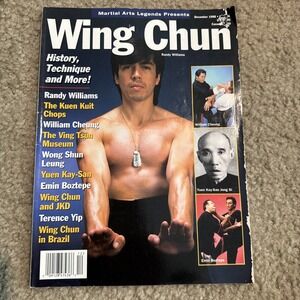 WING CHUN MAGAZINE DEC‎ 1998 RANDY WILLIAMS WILLIAM CHEUNG EMIN BOZTEPE